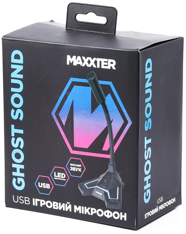 Мікрофон Maxxter Ghost Sound