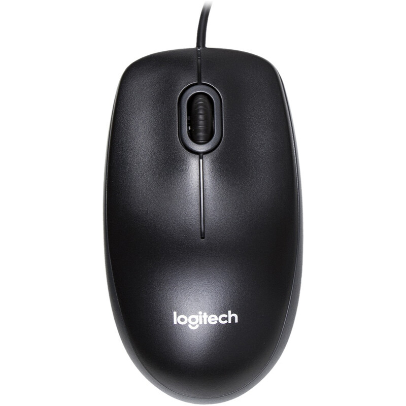 Миша Logitech B100 Black (910-003357)