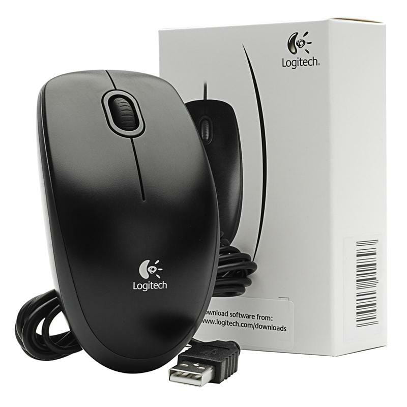 Мышь Logitech B100 Black (910-003357)
