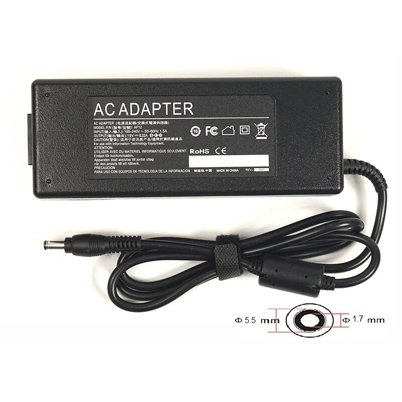 Блок питания PowerPlant для ноутбука Acer 220V, 19V 120W 6.32A 5.5х1.7мм (AC120F5517)