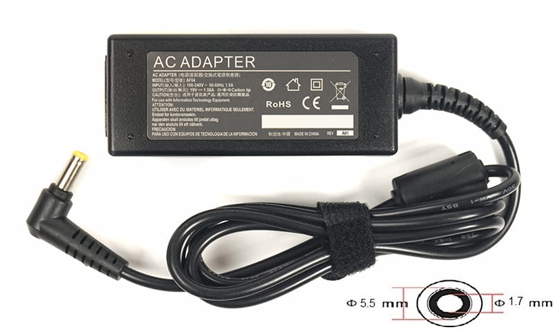 Блок питания PowerPlant для ноутбука Acer 220V, 19V 30W 1.58A 5.5х1.7мм (AC30F5517)