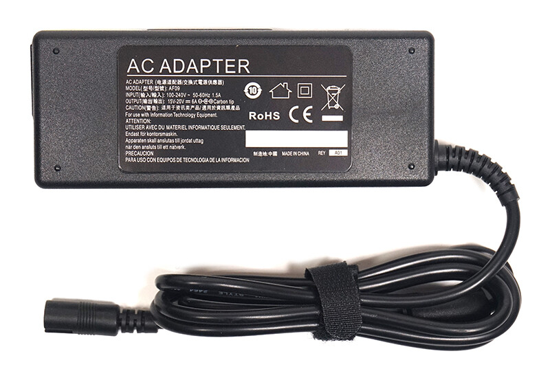 Универсальный блок питания PowerPlant для ноутбуков 220V, 15-20V 90W 6A (NA700028)