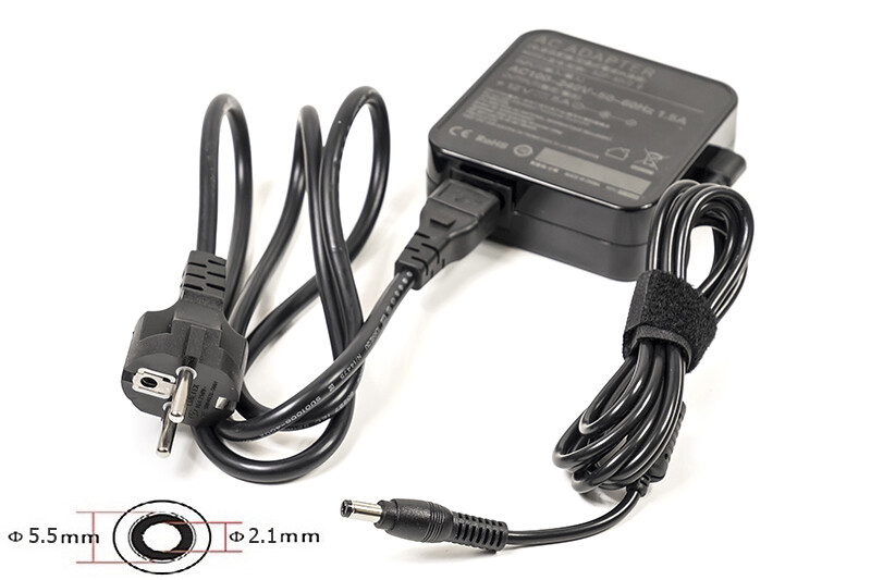 Универсальный блок питания PowerPlant для ноутбуков 20V, 12V 60W 5A, 5.5х2.1мм, wall mount (WMKD00MS0042)