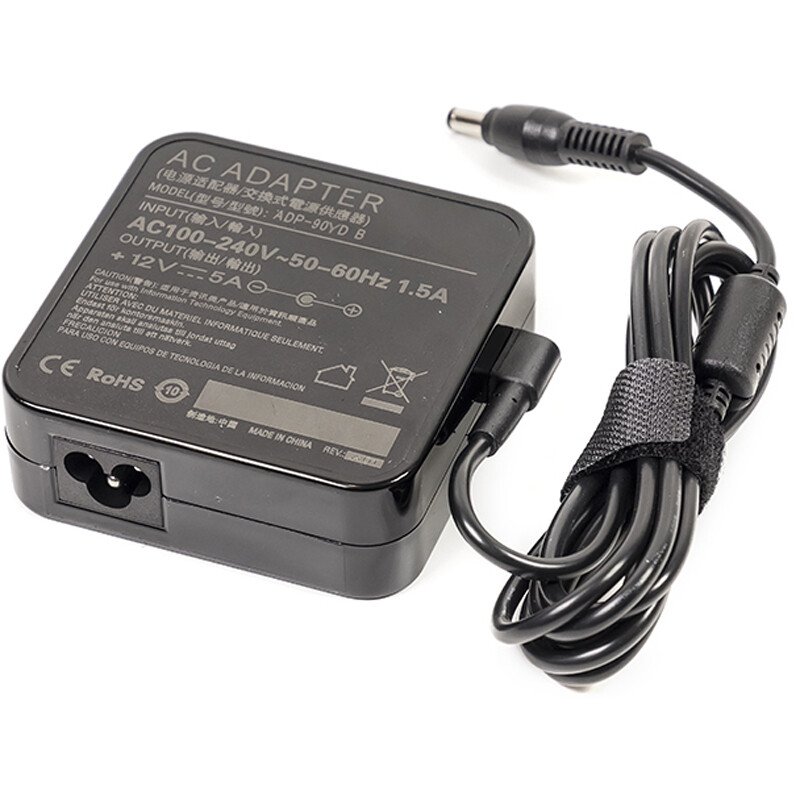 Универсальный блок питания PowerPlant для ноутбуков 20V, 12V 60W 5A, 5.5х2.1мм, wall mount (WMKD00MS0042)