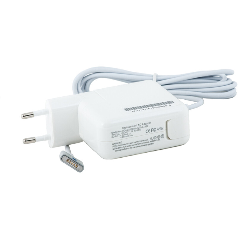 Блок питания PowerPlant для ноутбука Apple 220V, 14.85V 45W 3.05A MagSafe2 (AP45KMAG2)