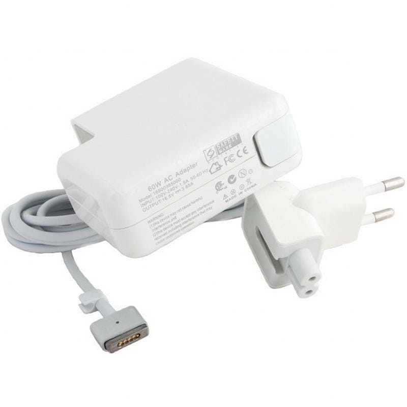 Блок питания PowerPlant для ноутбука Apple 220V, 16.5V 60W 3.65A MagSafe 2 (AP60KMAG2)