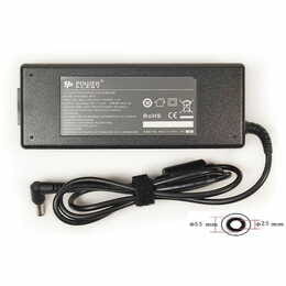 Блок питания PowerPlant для ноутбука Asus 220V, 19V 120W 6.32A, 5.5х2.5мм (AS120F5525)