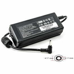 Блок питания PowerPlant для ноутбука Asus 220V, 19V 45W 2.37A, 3.0х1.1мм (AS45F3011)