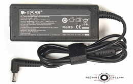 Блок живлення PowerPlant для ноутбука Asus 220V, 19V 65W 3.42A, 4.0х1.35мм (AS65F4014)