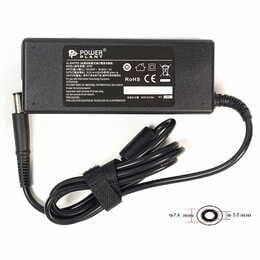 Блок питания PowerPlant для ноутбука Dell 220V, 19.5V 90W 4.62A, 7.4х5.0мм (DE90G7450)