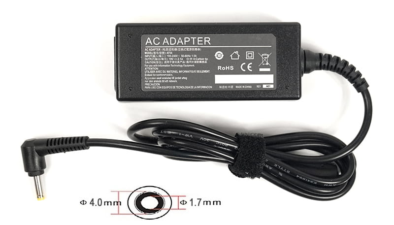 Блок живлення PowerPlant для ноутбука HP 220V, 19V 40W 2.1A, 4.0х1.7мм (HP40F4017)