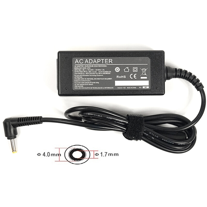 Блок питания PowerPlant для ноутбука HP 220V, 19V 40W 2.1A, 4.0х1.7мм (HP40F4017)