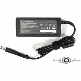 Блок живлення PowerPlant для ноутбука HP 220V, 18.5V 65W 3.5A, 7.4х5.0мм (HP65E7450)