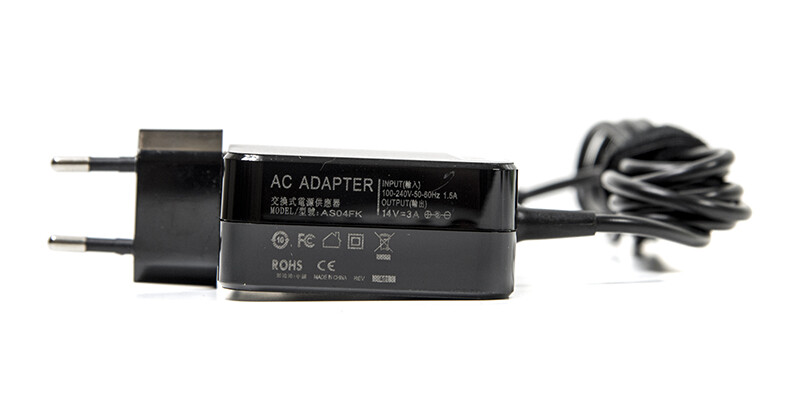 Блок питания PowerPlant для ноутбука Samsung 220V, 14V 42W 3A, 6.5х4.4мм, wall mount (WM-SA42B6544)