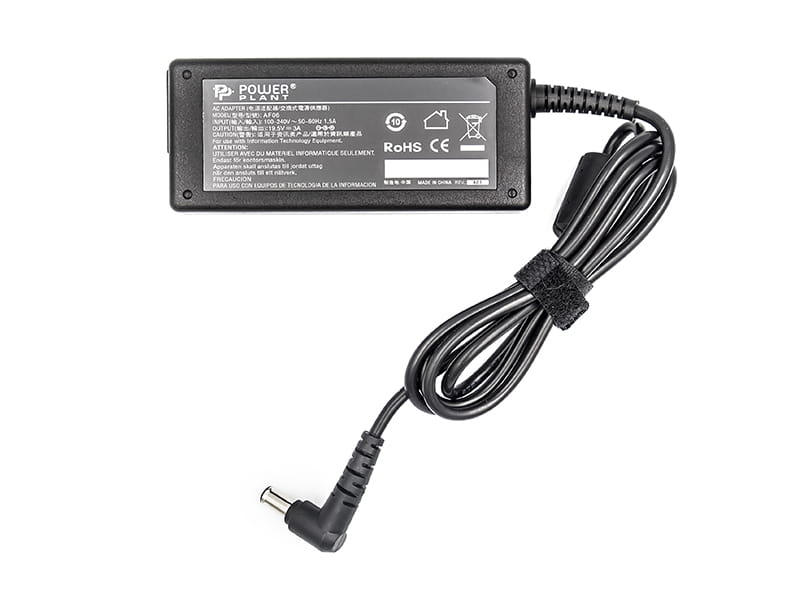 Блок живлення PowerPlant для ноутбука Sony 220V, 19.5V 60W 3A, 6.5х4.4мм (SO60F6544)