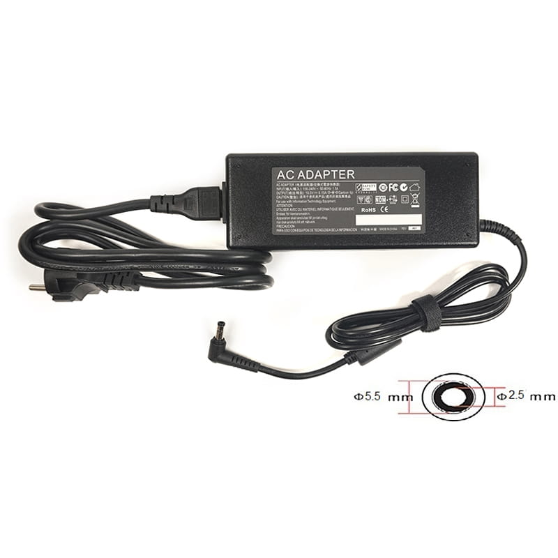 Блок питания PowerPlant для ноутбука IBM/Lenovo 220V, 19.5V 120W 6.15A, 5.5х2.5мм (IB120G5525)