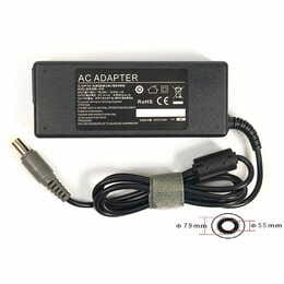 Блок питания PowerPlant для ноутбука IBM/Lenovo 220V, 20V 90W 4.5A, 7.9х5.5мм (IB90H7955)