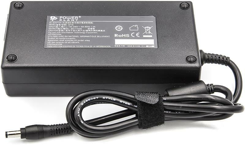 Блок живлення PowerPlant для ноутбуков IBM/Lenovo 220V, 20V 170W 8.5A (5.5*2.5) (IB170H5525)