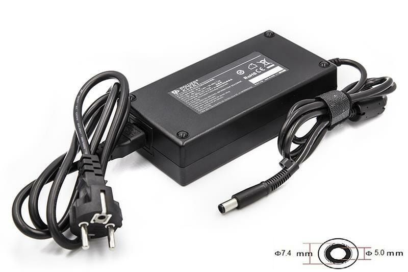 Блок питания PowerPlant для ноутбуков HP 220V, 19V 180W 9.5A (7.4*5.0) (HP180F7450)