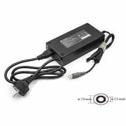 Блок питания PowerPlant для ноутбуков IBM/Lenovo 220V, 170W 20V 8.5A (7.9*5.5) (IB170H7955)