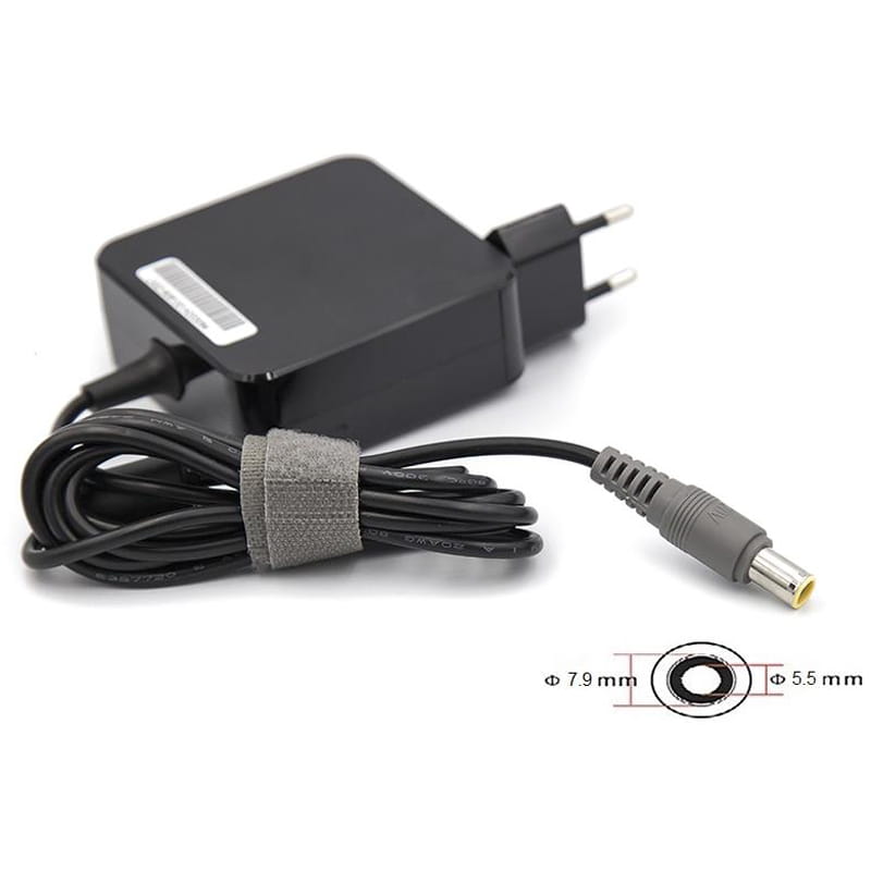 Блок живлення PowerPlant для ноутбуков IBM/Lenovo 220V, 20V 65W 3.25A (7.9*5.5) wall mount (WM-IB65H7955)