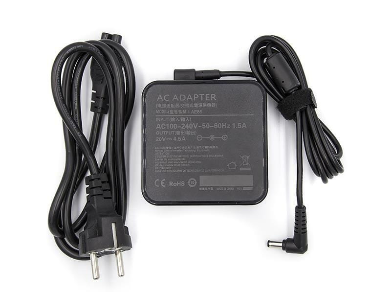 Блок живлення PowerPlant для ноутбуков IBM/Lenovo 220V, 20V 90W 4.5A (5.5*2.5) wall mount (WM-LS90H5525)