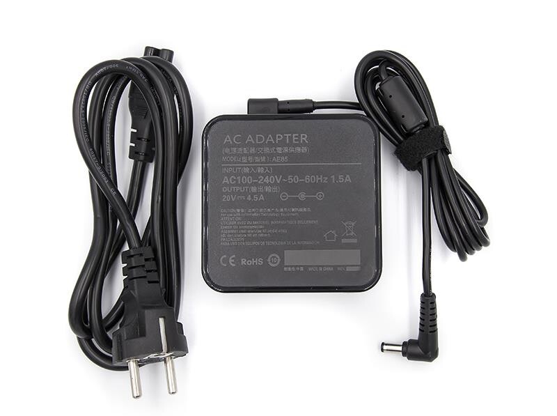 Блок питания PowerPlant для ноутбуков IBM/Lenovo 220V, 20V 90W 4.5A (5.5*2.5) wall mount (WM-LS90H5525)