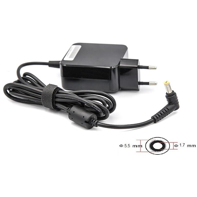 Блок живлення PowerPlant для ноутбуков Acer 220V, 19V 40W 2.15A (5.5*1.7) wall mount (WM-AC40F5517)