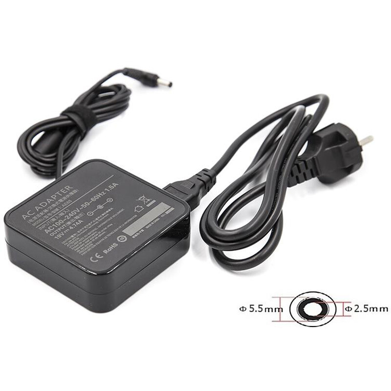 Блок питания PowerPlant для ноутбуков Asus 220V, 19V 90W 4.74A (5.5*2.5) wall mount (WM-AS90F5525)