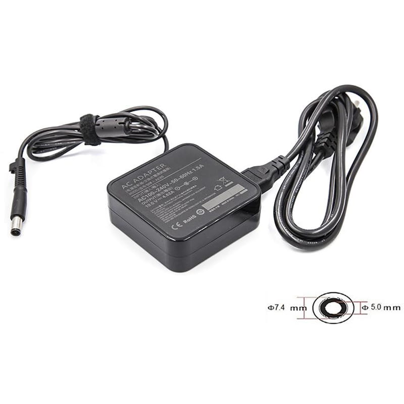 Блок питания PowerPlant для ноутбуков Dell 220V, 19.5V 90W 4.62A (7.4*5.0) wall mount (WM-DE90G7450)
