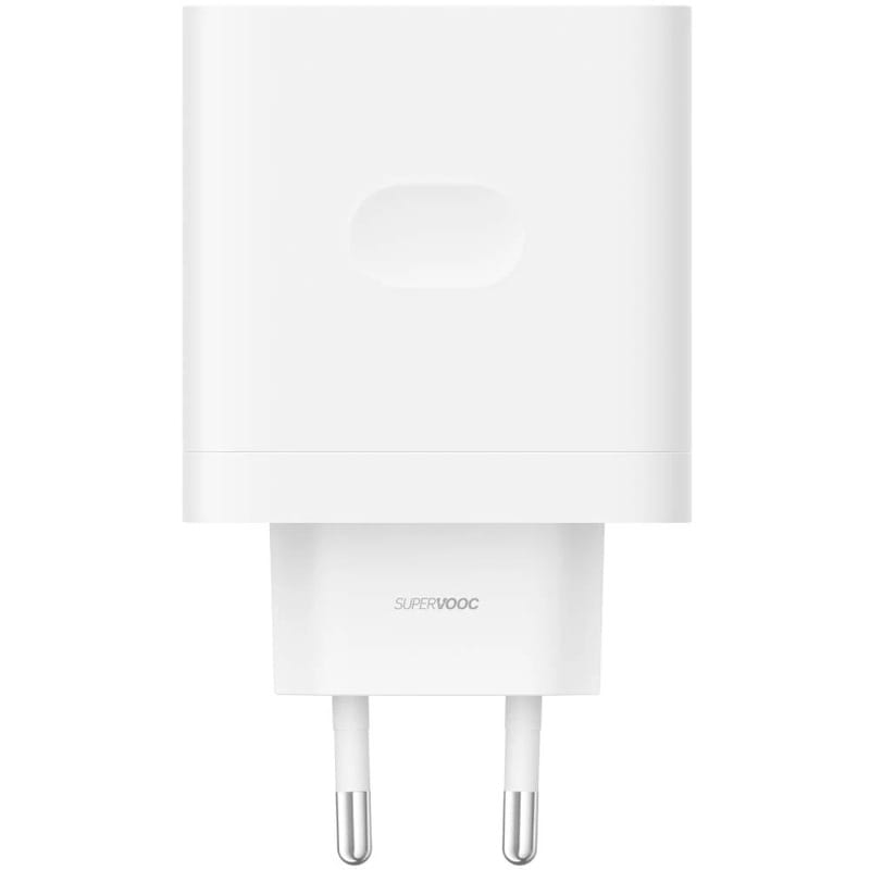 Мережевий зарядний пристрій Oppo SuperVOOC 80W White (VCB8OAEH)