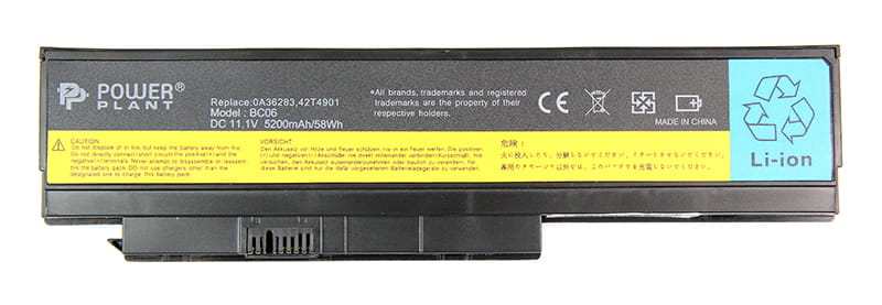 АКБ PowerPlant для ноутбука Lenovo ThinkPad X230 (0A36281) 11.1V 5200mAh (NB480180)