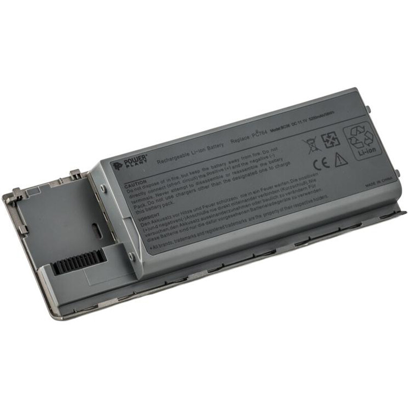 АКБ PowerPlant для ноутбука DELL Latitude D620 (PC764, DL6200LH) 11.1V 5200mAh (NB00000024)