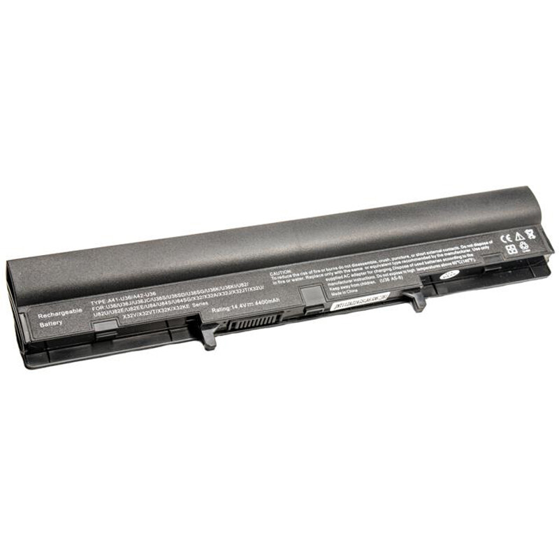 АКБ PowerPlant для ноутбука Asus U36 (A42-U36, AS-U36-8) 14.4V 4400mAh (NB00000160)