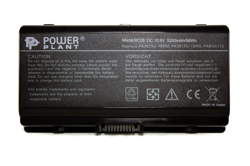 АКБ PowerPlant для ноутбука Toshiba Equium L40 (PA3615U-1BRS) 10.8V 5200mAh (NB00000208)