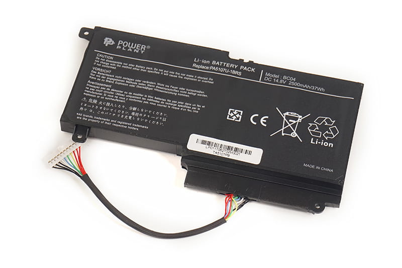 АКБ PowerPlant для ноутбука Toshiba Satellite L55 (PA5107U-1BRS, TA5107P9) 14.8V 2500mAh (NB510221)