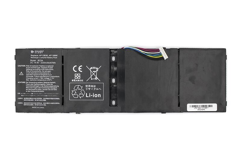 АКБ PowerPlant для ноутбука Acer Aspire V5-573 Series (AP13B3K, ARV573PA) 14.8V 3200mAh (NB410217)
