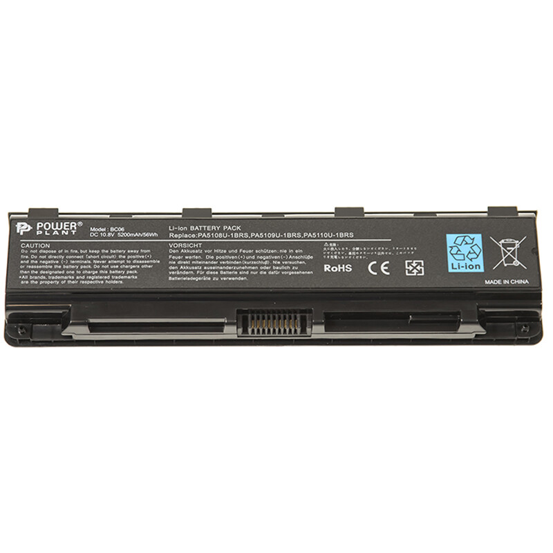 АКБ PowerPlant для ноутбука Toshiba Satellite Pro C70 (TA5109LH, PA5109U) 10.8V 5200mAh (NB510146)