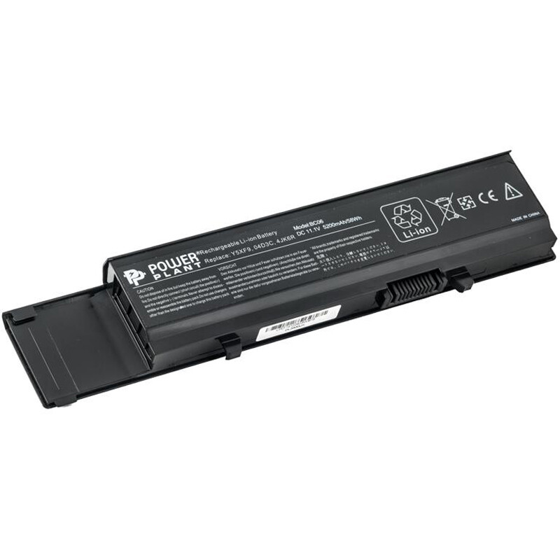 АКБ PowerPlant для ноутбука Dell Vostro 3400 (7FJ92, DL3400LH) 11.1V 5200mAh (NB00000114)