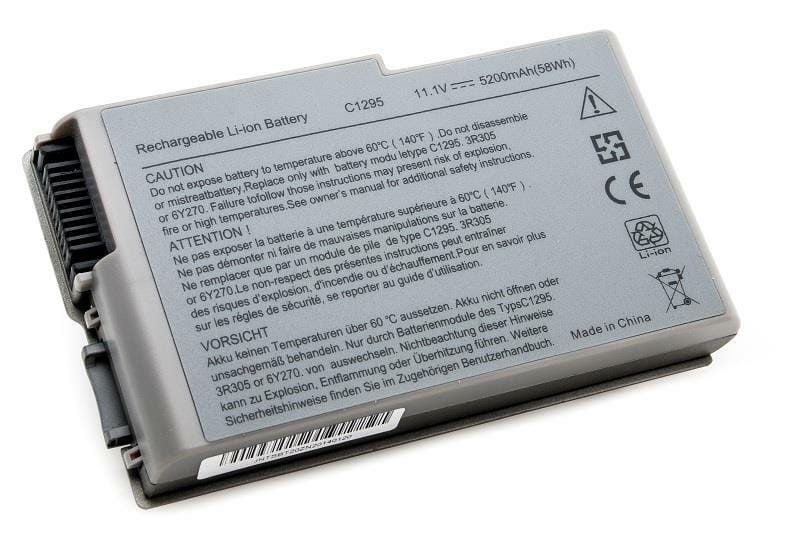 АКБ PowerPlant для ноутбука Dell Latitude D600 (C1295, DE D600, 3S2P) 11.1V 5200mAh (NB00000034)
