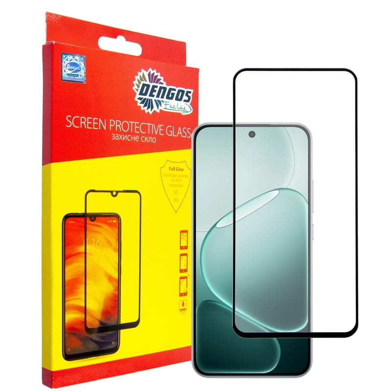 Защитное стекло Dengos для Oppo A6 Pro 4G Black Full Glue (TGFG-431)