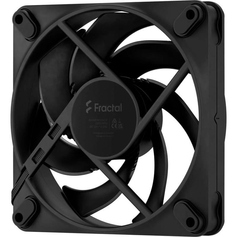 Вентилятор Fractal Design Momentum 12 Black (FD-F-MO1-1201)