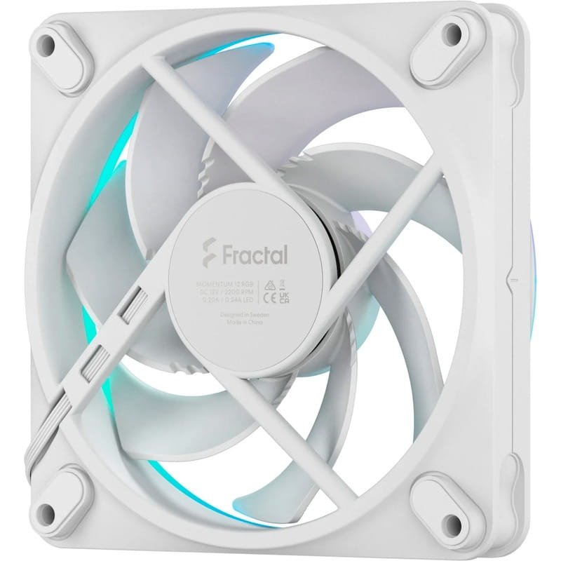 Вентилятор Fractal Design Momentum 12 RGB White (FD-F-MR1-1202)