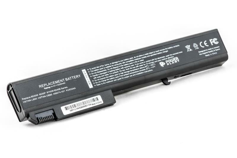 АКБ PowerPlant для ноутбука HP EliteBook 8530 (HSTNN-LB60, H8530) 14.4V 5200mAh (NB00000127)