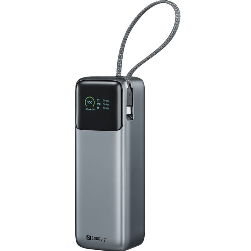 Универсальная мобильная батарея Sandberg All-in1 27000mAh PD 240W Grey (421-31)