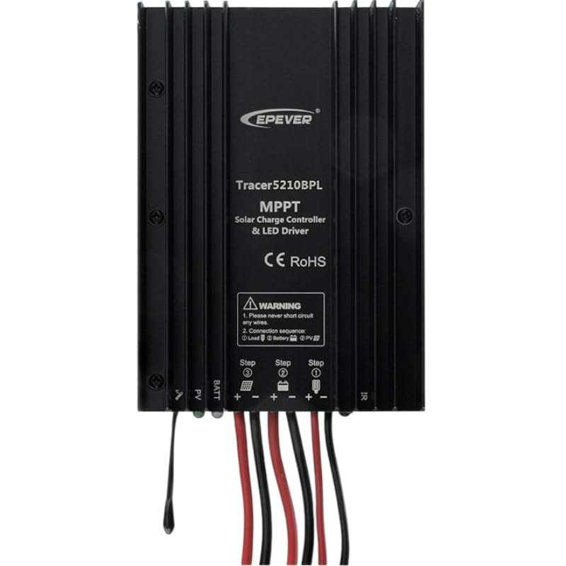 Контролер автономного освітлення Epsolar Tracer5210BPL 20A, 12/24VDC Auto MPPT Solar