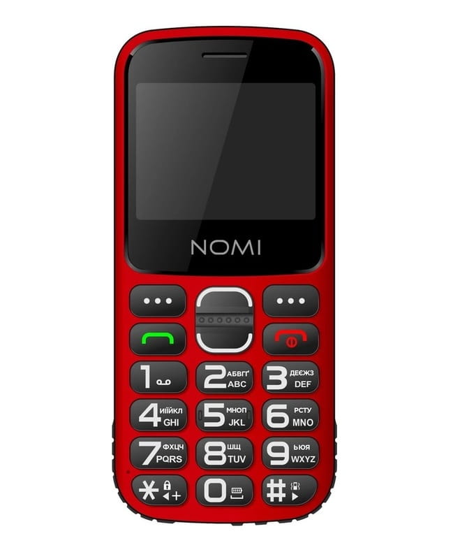 Мобильный телефон Nomi i2320 Dual Sim Red