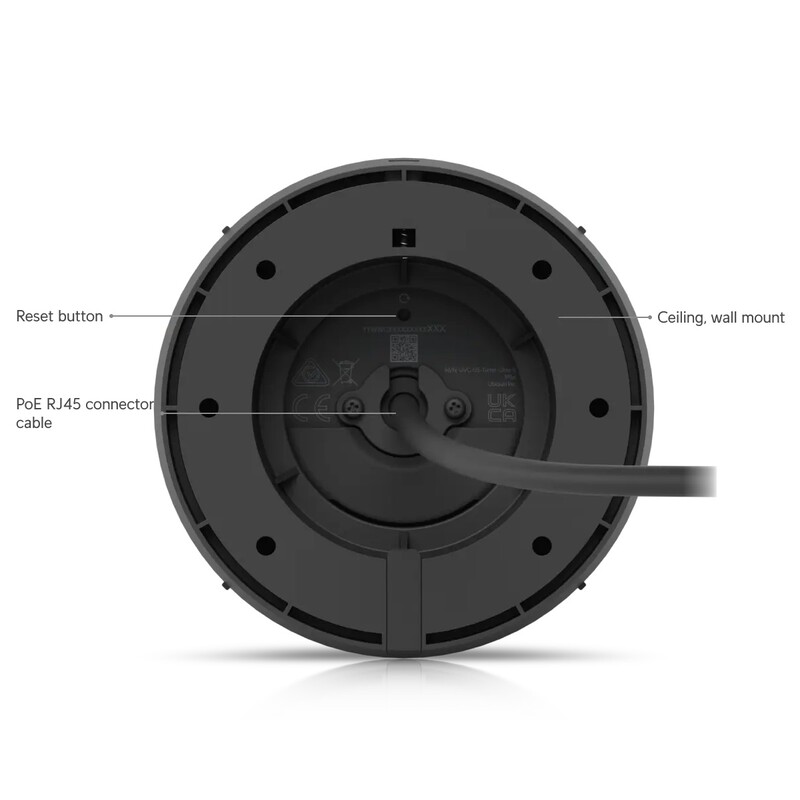 IP-камера Ubiquiti UniFi Protect G5 Turret Ultra Black (UVC-G5-Turret-Ultra-B)