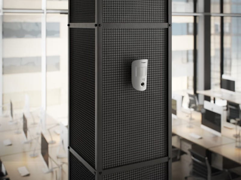 Беспроводной датчик движения Ajax HDR MotionCam Jeweller White