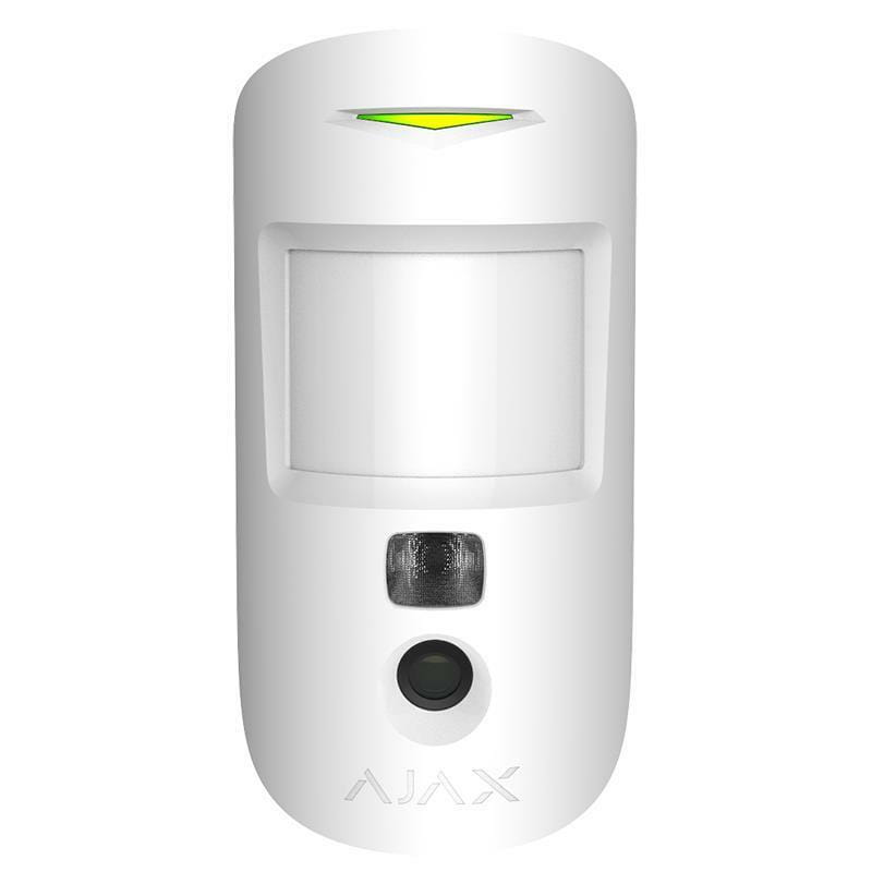Беспроводной датчик движения Ajax HDR MotionCam Jeweller White
